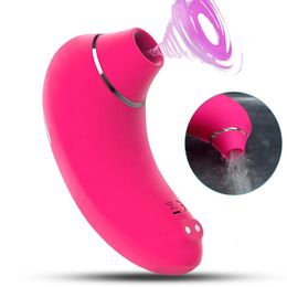 Vibratrice orale Toys pour les femmes Aspirez le produit sexy adulte clitoris stimulatrice de vide de mamelon féminin masturbateur 240326