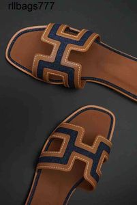 Oran Luxury Home Slipper Oran France Sandal MS Sandals Version Gold Brown et Macarone Chaussures
