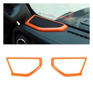 Oranje Abs Een Pijler Luidspreker Decoratie Cover Trim Voor 20182020 Jeep Wrangler Jl Jt Interieur Accessoires6837098