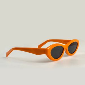 Lunettes de soleil des yeux de chat orange pour femmes SUNNES SUMPRES GAFAS DE SOL DÉCRIEURS LOCLASSES Nombres Occhiali da Sole UV400 Eyewear