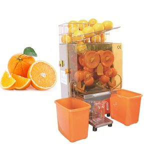 Oranje vers sap persmachine elektrische citrus sap squeezer automatische commerciële oranje juicer machine 20 sinaasappelen per minuut