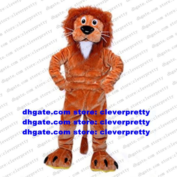 Orange Long Fur masculino Mascot Mascot Caricomio de dibujos animados de dibujos animados de dibujos de dibujos de dibujos comerciales CLIENDES CLIENDES Gracias ZX1802