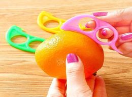 Orange Peeler Plastic Color Color Coule Slicer Zesters 25cm 75cm Cutter Cutter Fruiptre Stripper Citrus Couteau 9765908