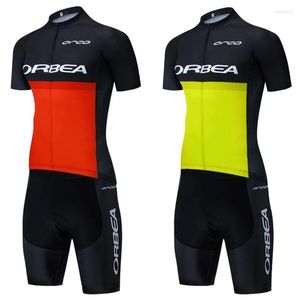 ORBEA Cyclisme manches courtes maillot (bavette) ensembles de shorts Meilleure vente anti-UV vêtements de vélo d'été respirant vélo Uniforme ropa ciclismo Y2303308