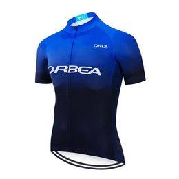 Orbea Mens Cycling Jersey zomer zomerse mouw racekleding fiets shirts ropa ciclismo snel droge mtb fiets tops sportuniform y2303301
