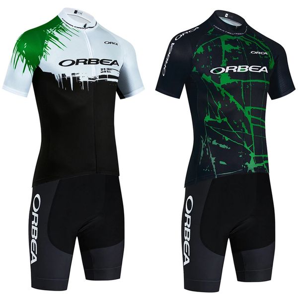 Orbea Orca Cycling Jersey Quick Dry Team Pro Shorts de vélo Set Men Women Ropa Ciclismo Bicycle Tshirt Vêtements 240511