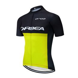Orbea Team Mens Cycling Jersey zomer zomerse mouw racekleding fiets shirts ropa ciclismo snel droge mtb fiets tops sportuniform y2303304