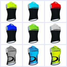 Orbea Team Mens Cycling Jersey Zomer mouwloos vest Racing kleding Bike Shirts Ropa Ciclismo Quick Dry MTB Bicycle Tops Sportsuniform Y23030701