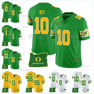 Oregon Ducks MIGHTY OREGON THROWBACK Maillot de football Bo Nix Ty Thompson Sean Dollars Mar'Keise Irving Troy Franklin Dont'e Thornton Justin Flowe Justin Herbert