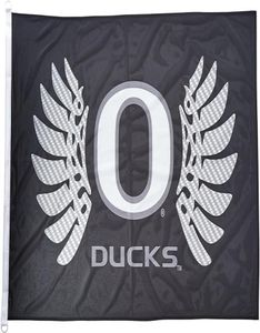 Drapeau des ailes des canards Oregon Black 3x5ft 150x90cm Impression 100D Polyester Indoor Decoration extérieur drapeau avec laiton SHIPP202K1679151