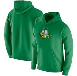 Oregon State Beavers Orange Logo Club polaire pull à capuche canards chiné hommes sweat vert6188967