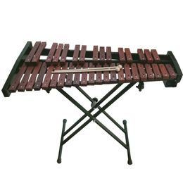 Instrument à percussion Orff malimba 37 tons acajou groupe exécute 37 touches jouant xylophone marimba