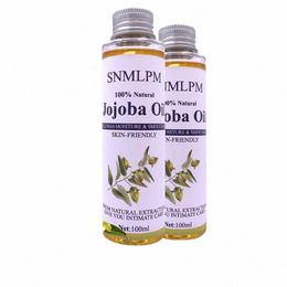 L'huile de jojoba biologique revitalise les cheveux et donne à la peau un aspect jeune et radieux.Traitement efficace pour le visage, les lèvres, les vergetures 44Nt#