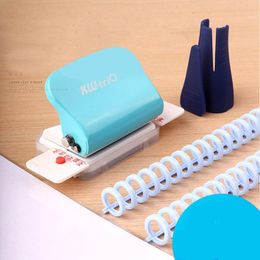 Organisation 1pc Paper Punch Diy Hole Puncher Loose Leaf Hole Punch Fabriqué pour la papeterie de Puncher de trou de l'Office Craft