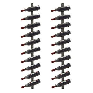 Organisatie Deouny Wine Rack Wall Creative Portable Red Wine Glass Holder Holt Stand Stand Stand Metal Iron Bar Accessoires Kerstmis voor thuis