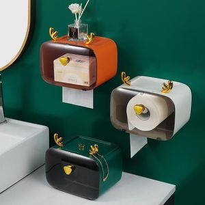 Organización Nuevo estilo Soporte de papel higiénico para accesorios de baño Decoración Rollo de pañuelos Estante Toallas de papel Dispensador de almacenamiento Organizador de cocina