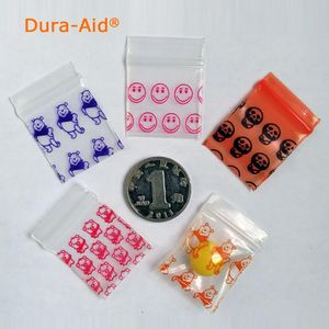 Organization Small Plastic Zipper Bag Ziplock Bag Ziplock Pill Packaging Pouches More Size Mini Zip lock Bags Plastic Packaging Bags