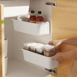 Organisation sous l'évier support de rangement extractible armoire panier organisateurs en plastique cuisine organisateur placard support conteneur maison accessoires