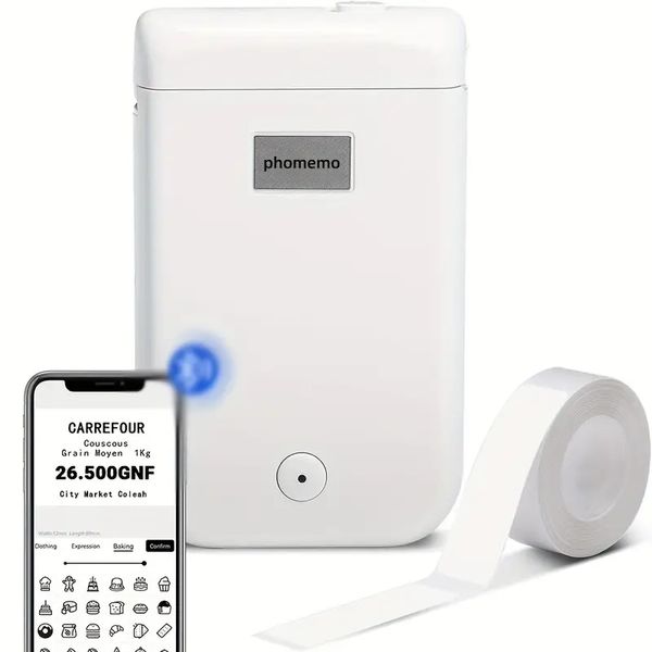 Organisez votre bureau à domicile avec l'étiqueteuse portable de Phomemo - Plusieurs modèles faciles à utiliser disponibles !