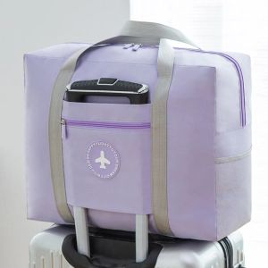Organizer Travel Suitcase Carryon Hand Bagage Bag Organizer, hoogwaardige nylon onder stoelopslag voor handtas en schoudertassen