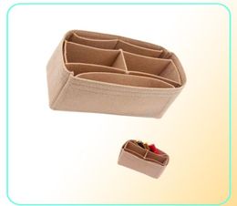 Organisatoren Nice Mini Insert Bags Organisator Make -up Handtas Organizer Inner Purse Portable Cosmetic voor mooie mini -bescherming Bag C05081193832
