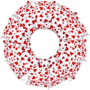 Bolsa de regalo de organza Envoltura de regalos Joyería del día de San Valentín Boda Cordón Bolsa de dulces Bolsas de manojo