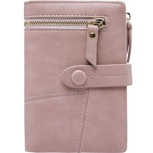 Orginal Design Dames RFID Blokkerende kleine portefeuilles Compacte Bifold lederen pocket portemonnee dames mini portemonnee met ID Window289T