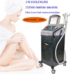 Oosterse Laser Duitsland Bars Epilation Permanente 808nm 1200/3000 W Haarverwijdering met Trio Clusteres Diode-technologie