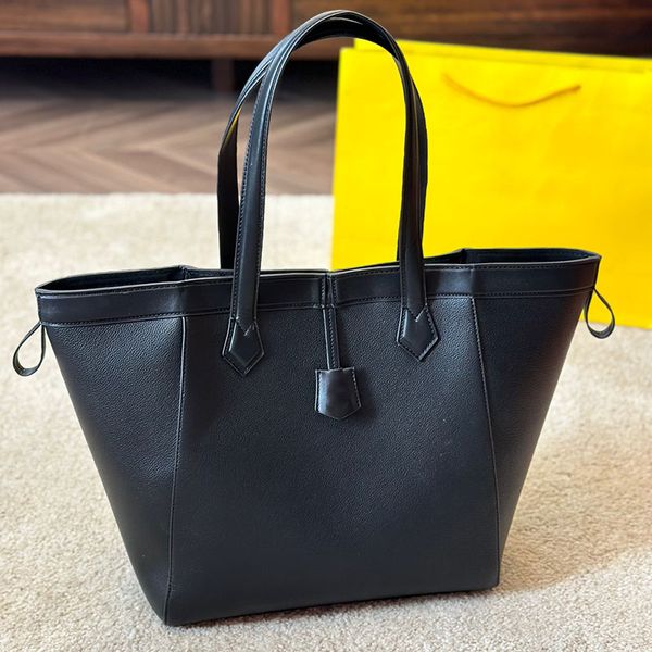 Origami Tote De Hombro Bolsas De Compras Bolsos Bolso De Axila Bolso De Mujer Monedero De Cuero Genuino Cartera De Embrague De Gran Capacidad Letras De Moda Plegable