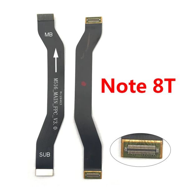 Origibal NUEVO para Xiaomi Redmi Nota 6 7 8 8 8T 9 9S Pro Board principal Board Conector de placa base Cable flexible