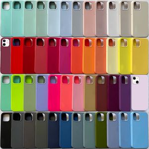 Pas voering aan pluisvloeistofsiliconen telefoonhoesjes voor iPhone 14Plus 14 Pro Max 12 Mini 12/12Pro 11 XS XR X 8 7 6S plus 3in1 Luxe ontwerp Scratchproof Waterdichte hoes