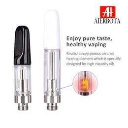 Original 0,5 ml 1 ml El más nuevo A13 Vape Carros Desechables Vape Pluma Vaporizador Pod Atomizador Tanque Pluma vacía Hookah 510 Pod Vaper Aceite grueso HHC Cartucho D8 D9 Vape Logotipo personalizado