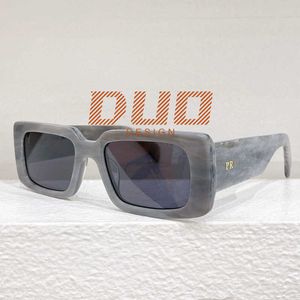 Original 1: 1 Gafas de sol de diseñador para mujer Hombre Gafas polarización Plank 2024 Nuevo Hip hop Punk Moda Y2k Gafas de sol UV400 Alta calidad Mantener real