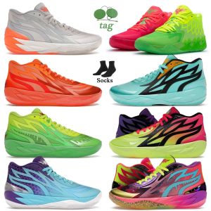 Original 1: 1 Lamelo Ball Shoes MB 0.1 0.2 Rick Morty Adventures Supernova Mens Sports Trainers Queen City Fade Fade Basketball Shoe Digital Camo Athletic Designer Sneakers