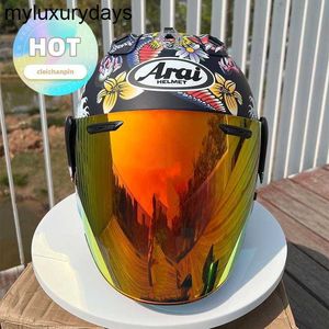 Brand 1to1 original Off Road Arai Casque de haute qualité Casque de moto de haute qualité Casque Half Cashet Halm Mens and Womens Racing Motorcycle Dragon Ram Quarter