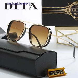 Original 1to1 Dita La première commande est immédiatement réduite DITA Tita Lunettes de soleil Haute qualité Business Casual Glasses Fashion Street Photo