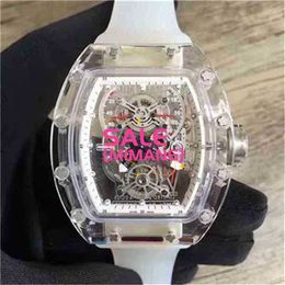 Original 1to1 ZF Factory RM Mils Designer Watch Mécanique RM56-01 Tendance transparente entièrement moulin Y4QV de haute qualité DX2V