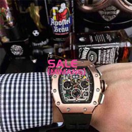 Originele 1to1 ZF Factory RM Milles Origineel 1to1 Top Kwaliteit Wolmanische horloge Mechanische horloge mechanica polshorloges Montre de Luxe automatische RM5003 Luminous Dial Ultr