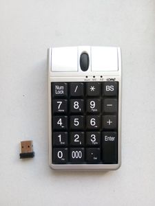 2 en iOne Scorpius Ratones ópticos Ratón con teclado USB Cableado 19 teclas numéricas y rueda de desplazamiento para una entrada rápida de datos Nuevo 2.4G con modo dual Bluetooth mause