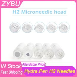 Originele 50 stuks Hydrapen H2-naaldcartridges 3 ml Containable Screw Port MTS Tips 12 Pins Nano HR HS Dermapen Derma Dr Hydra Pen Vervanging Micro Needling Heads