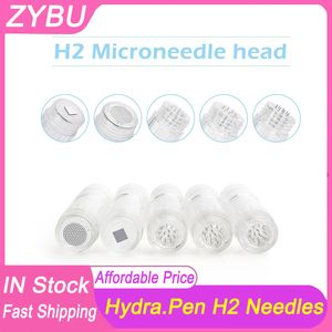 Cartouches d'aiguille Hydrapen H2 originales, 50 pièces, 3ml, port à vis contenant des embouts MTS, 12 broches Nano HR HS Dermapen Derma Dr Hydra Pen, têtes de micro-aiguilletage de remplacement