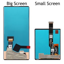 LCD original de 6.8 "para LG Wing 5G LCD LMF100N LM-F100N F100 Pantalla táctil de visualización para LG Pantallas de reemplazo