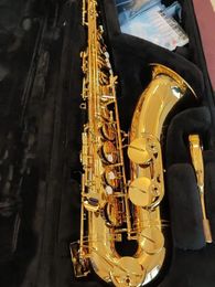 Origineel 62 één-op-één structuurmodel Bb professionele tenorsaxofoon comfortabel gevoel hoogwaardige tenorsax jazzinstrument 00