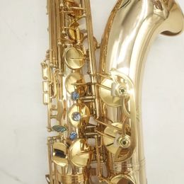 Saxophone ténor professionnel, structure un-à-un, modèle Original, tonalité goutte B, mise à niveau, clé abalone à double nervure, 802