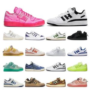 TOP Designer Casual Schoenen Forum 84 lage Sneakers Bad Bunny Heren Dames 84s Trainer Terug naar School Yoyogi Park Suède Paasei Lage Bruine Designer Sneakers Trainer