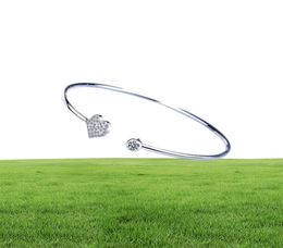 Оригинальный браслет из стерлингового серебра 925 пробы, ювелирные изделия, модный браслет с цирконием и бабочкой для женщин, подарок, ювелирные изделия AllMatch SL1807473450