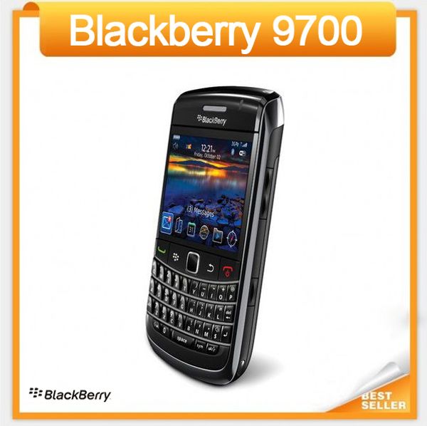 2016 Promotion Original débloqué Blackberry 9700 Bold 9700 3G téléphone portable GPS WIFI Bluetooth téléphone remis à neuf livraison gratuite