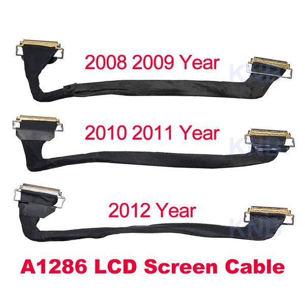 A1278 A1286 A1297 Câble d'affichage d'écran LCD pour MacBook Pro 13 