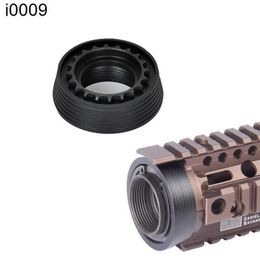 Accesorios originales Metal táctico 5.56 M4 Ring Delta Ring Juego para la serie M4/M16 Airsoft AEG Sistema de ferrocarril táctico con tapa de guardamanos