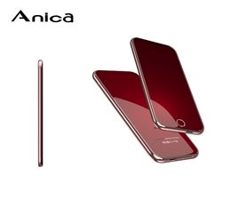 Originele Anica T8 Mini Mobile Telefoon Ultradunne studenten mobiele telefoons aanraken controle controle mobiele kaart Bluetooth Telefono Moviles GSM in1709584